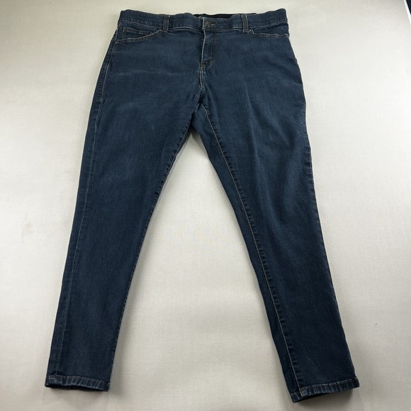 LuLaRoe Denim - LulaRoe Womens Blue Denim Jeans Size 36 High Rise Skinny Stretch